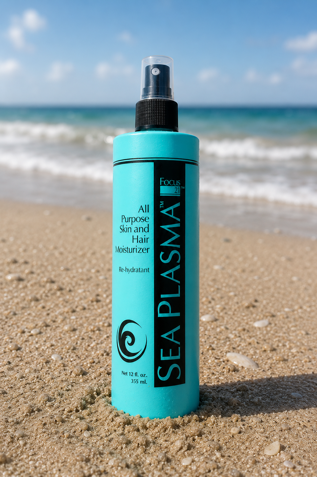 らす エマルジョン ローション Focus 21 Seaplasma All Purpose Hair and Skin Moisturizer Spray 12